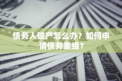 北京债务人破产怎么办？如何申请债务重组？