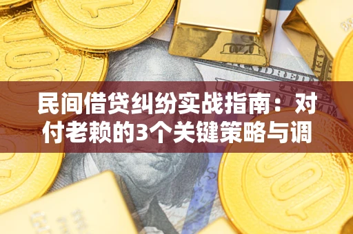北京民间借贷纠纷实战指南：对付老赖的3个关键策略与调解盲区解析