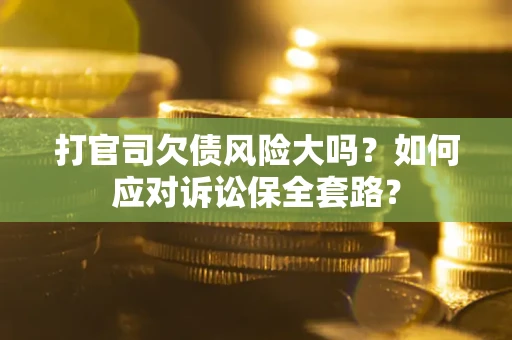 北京打官司欠债风险大吗？如何应对诉讼保全套路？