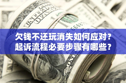 北京欠钱不还玩消失如何应对？起诉流程必要步骤有哪些？